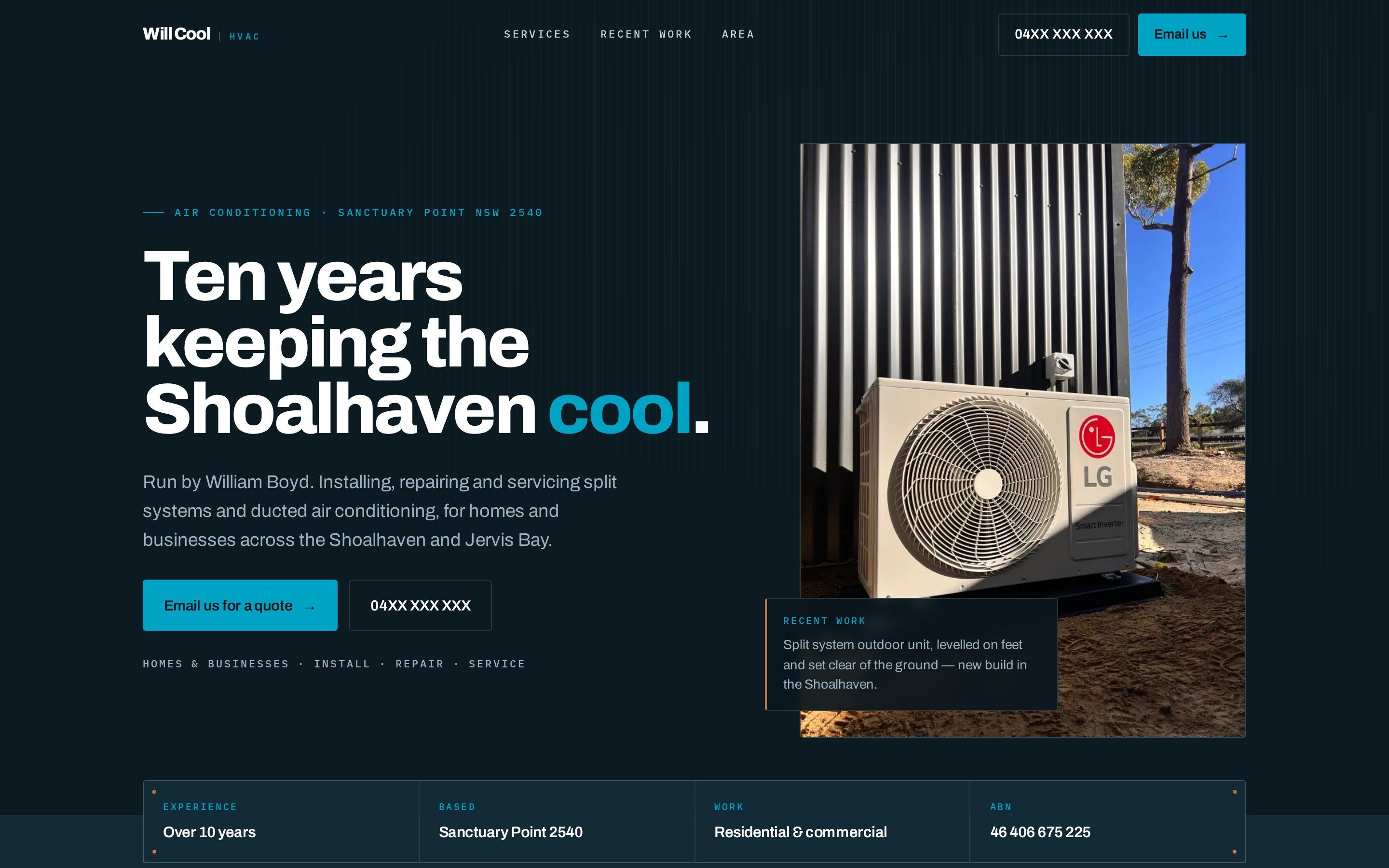 Will Cool HVAC website